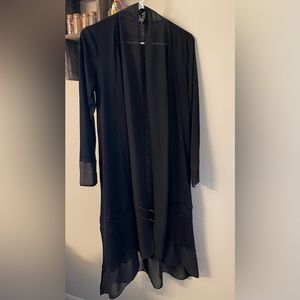 Medium Black Cardigan Kimono, lightly worn, great condition
